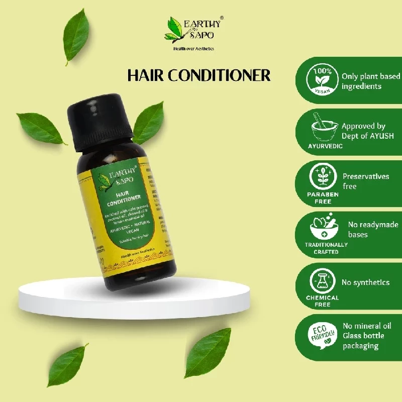 Earthy Sapo All Natural Hair Lemon Conditioner - Image 6