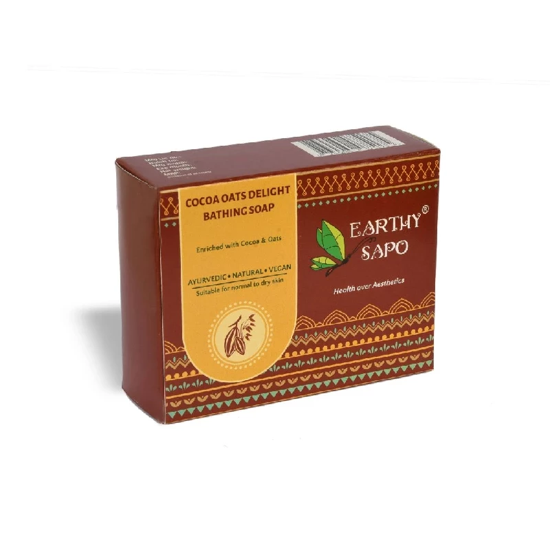 Earthy Sapo Cocoa Oats Delight Bathing Soap - Image 3