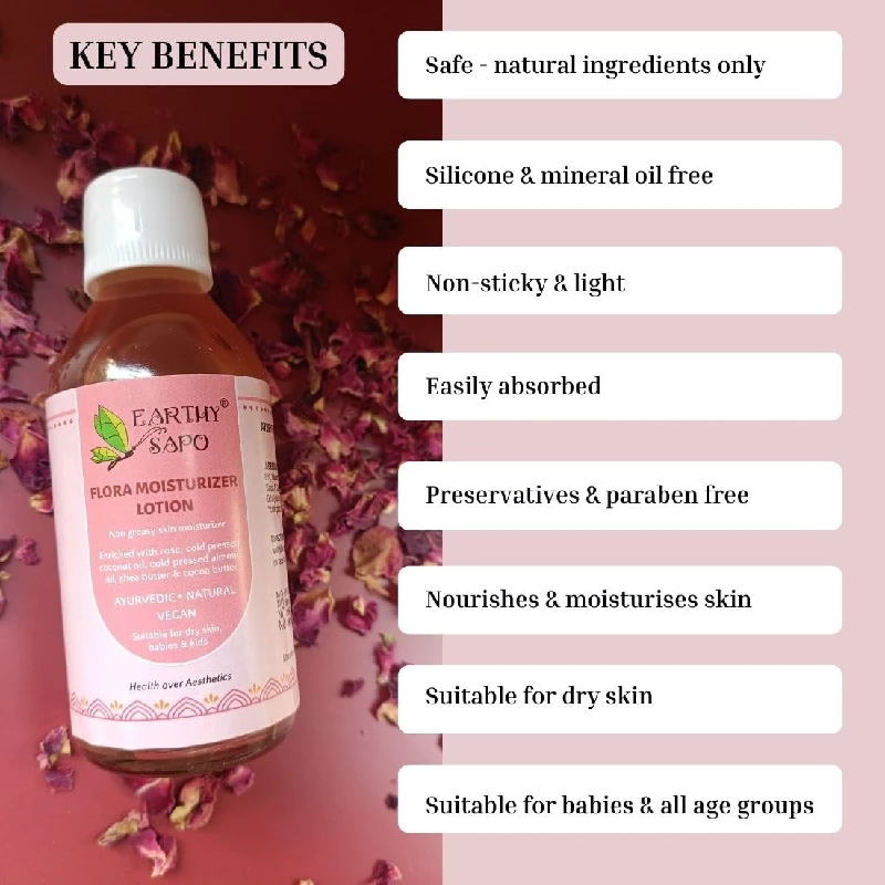 Earthy Sapo Flora Moisturizer Lotion - Image 4