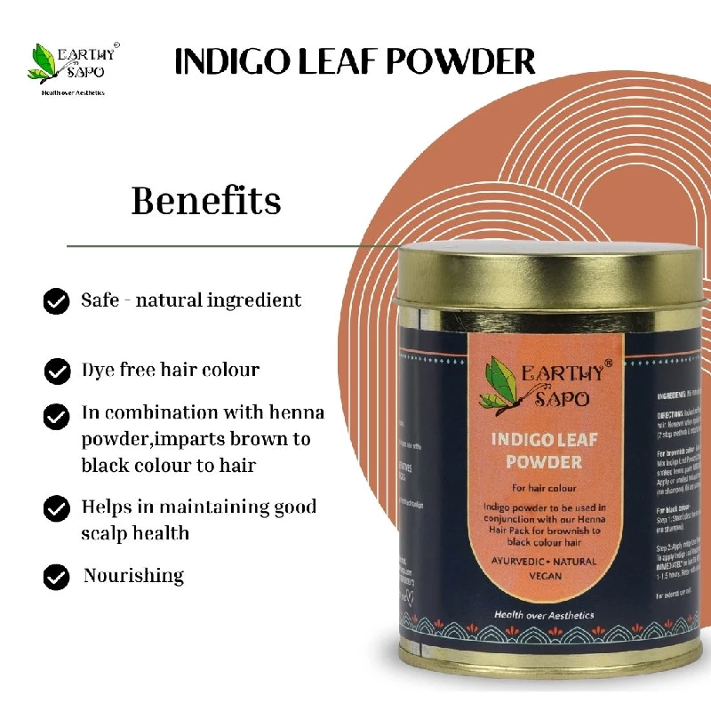 Earthy Sapo Indigo Leaf Powder - Image 4