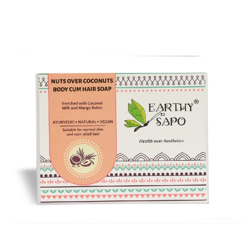 Earthy Sapo Nuts over Coconuts Body Cum Hair Soap - Image 2