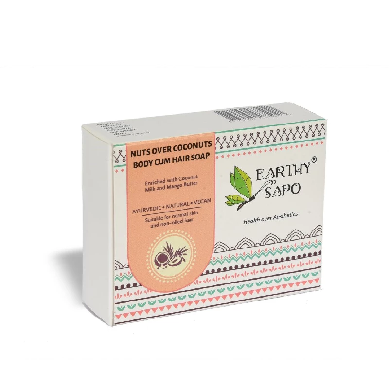 Earthy Sapo Nuts over Coconuts Body Cum Hair Soap - Image 3