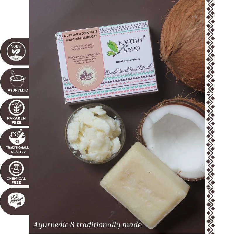 Earthy Sapo Nuts over Coconuts Body Cum Hair Soap - Image 7