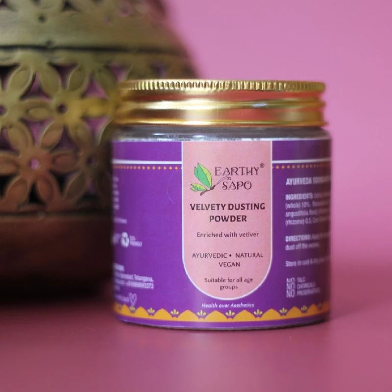 Earthy Sapo Velvety Dusting Powder