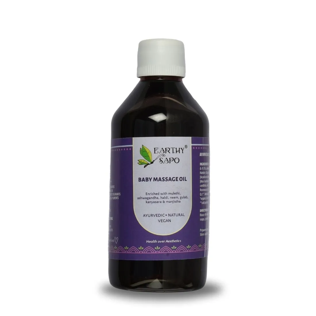 Earthy Sapo Baby Massage Oil - Image 2