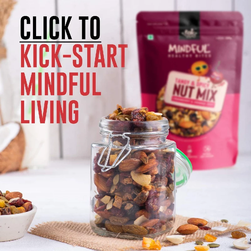 Eat Anytime Healthy Snacks Trail Mix Nuts and Dry Fruits Cranberry and Orange Zest - Image 5