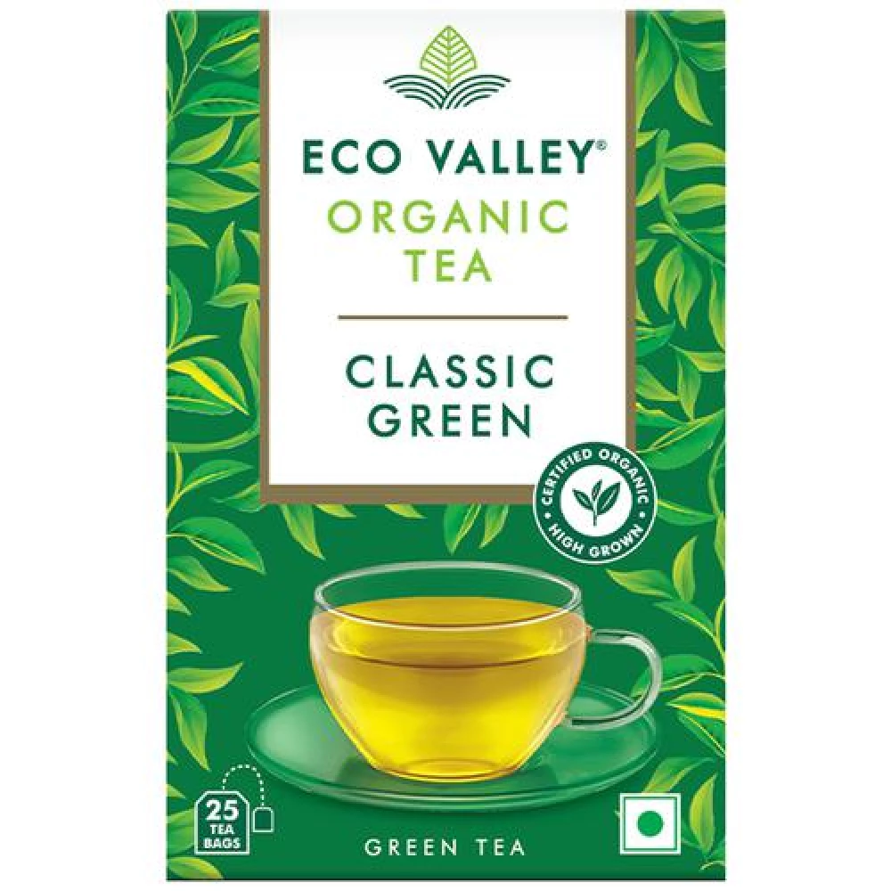 Eco Valley Organic Green Tea Classic Green
