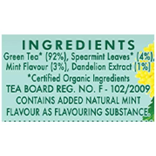 Eco Valley  Organic Green Tea - Dandelion Mint - Image 3