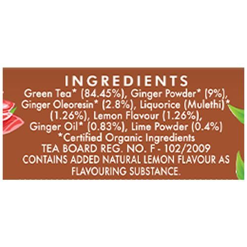 Eco Valley  Organic Green Tea - Ginger - Image 3