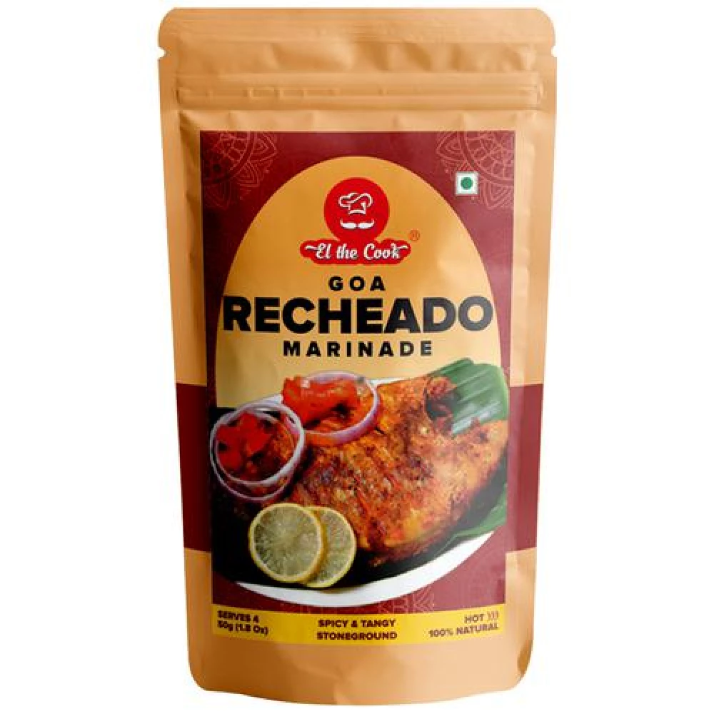 El The Cook Goa Recheado Marinade - Tangy & Spicy El The Cook Goa Recheado Marinade - Tangy & Spicy-Pack Size-Pack of 2