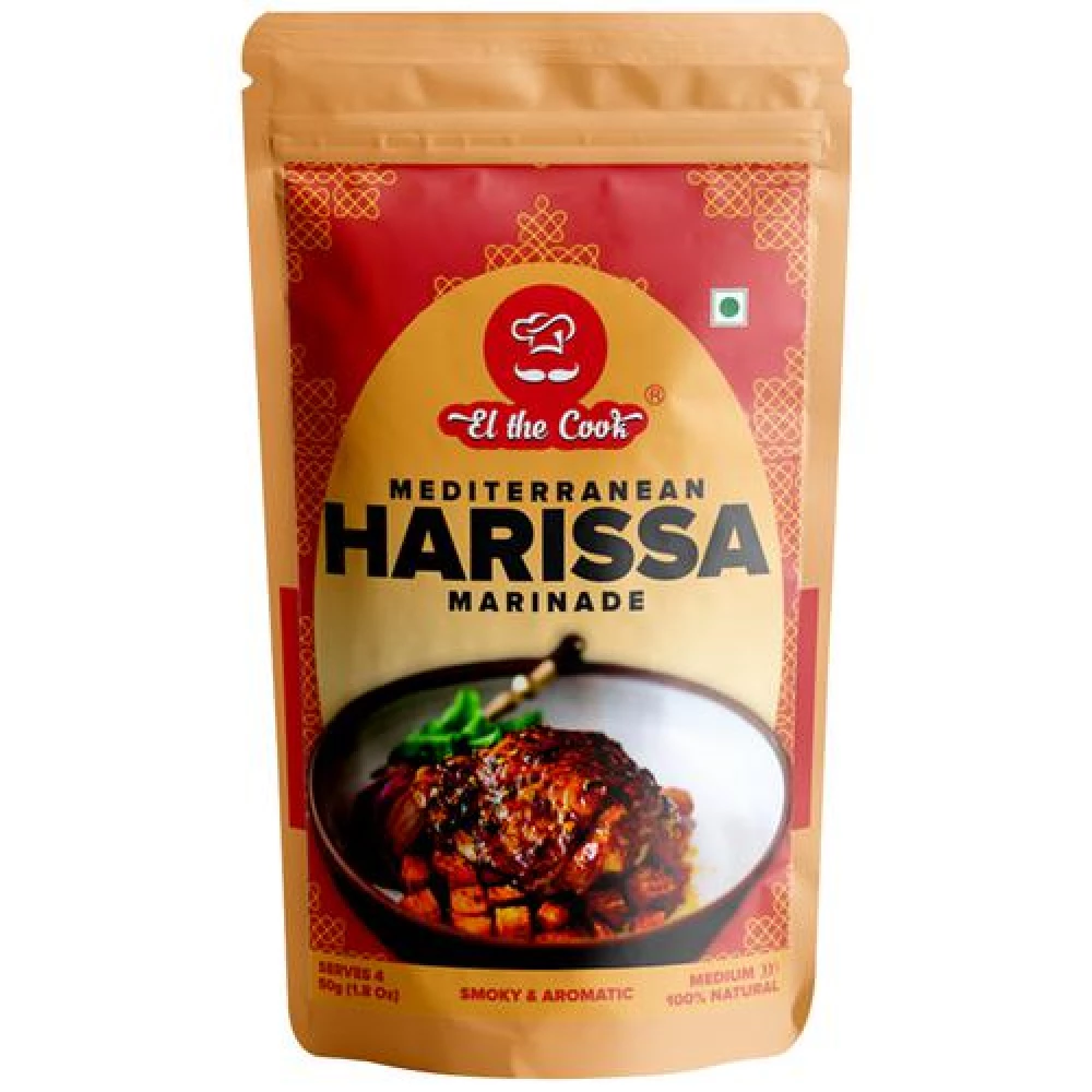 El The Cook Mediterranean Harissa Marinade - Smoky El The Cook Mediterranean Harissa Marinade - Smoky-Pack Size-Pack of 2