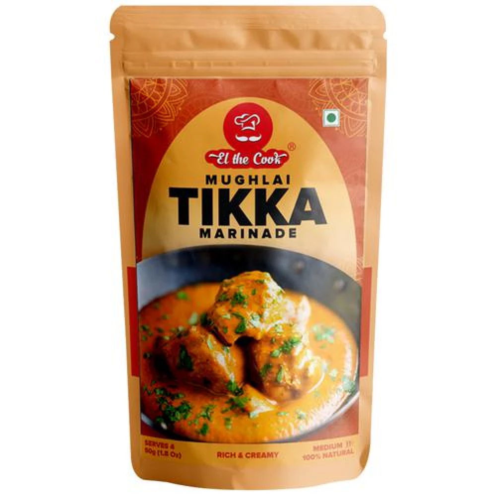 El The Cook Mughlai Tikka Marinade - Rich El The Cook Mughlai Tikka Marinade - Rich-Pack Size-Pack of 2