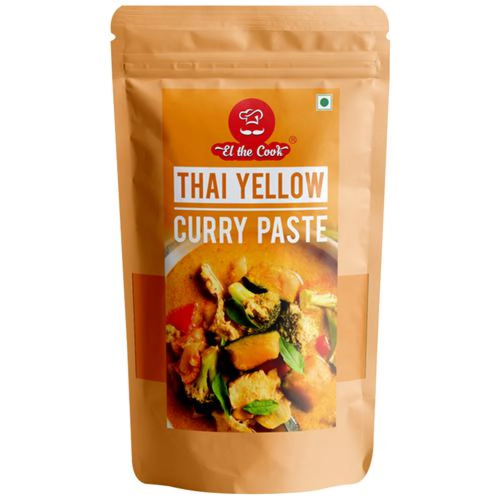 El The Cook Thai Yellow Curry Paste - Authentic Flavour El The Cook Thai Yellow Curry Paste - Authentic Flavour-Pack Size-Pack of 2