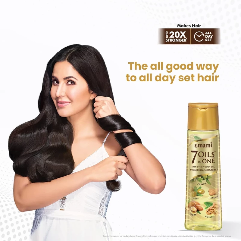 Emami 7 Oils In One Non Sticky & Non Greasy Hair Oil - Image 5