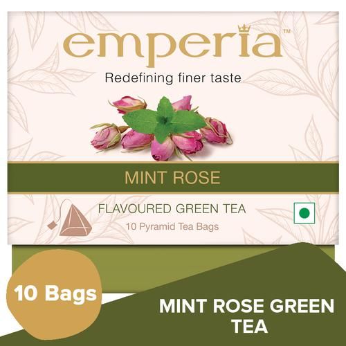 Emperia Flavoured Green Tea - Mint Rose Emperia Flavoured Green Tea - Mint Rose--20 g (10 Bags X 2 g Each)