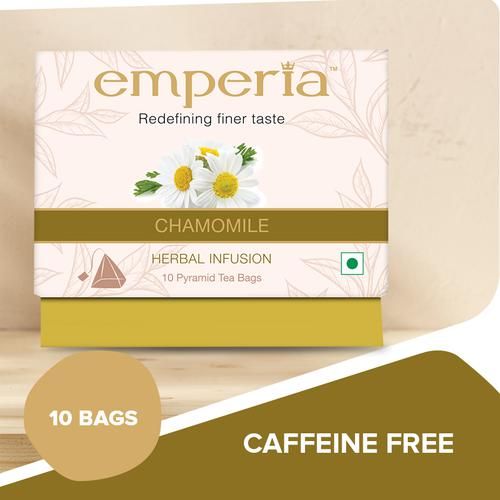 Emperia Herbal Infusion Tea - Chamomile Emperia Herbal Infusion Tea - Chamomile--8 g (10 Bags x 0.8 g Each)