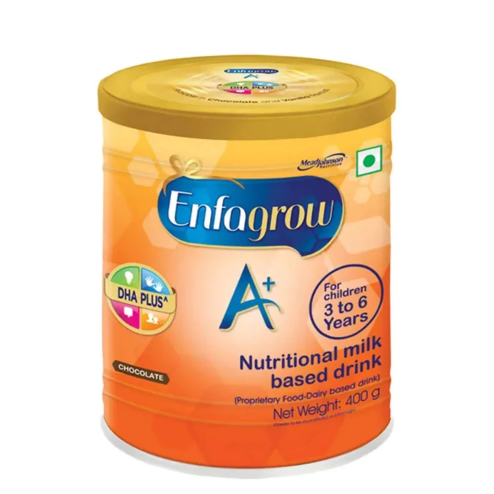 Enfagrow A+ Nutritional Milk Powder Stage 4 - Chocolate Enfagrow A+ Nutritional Milk Powder Stage 4 - Chocolate-Pack Size-400 g