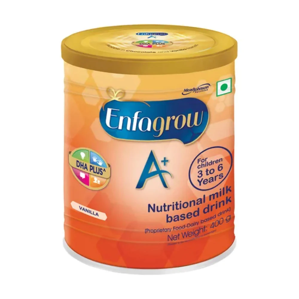 Enfagrow A+ Nutritional Milk Powder Stage 4 - Vanilla Enfagrow A+ Nutritional Milk Powder Stage 4 - Vanilla-Pack Size-400 g
