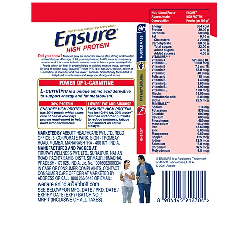 Ensure High Protein Chocolate Flavour - Image 2
