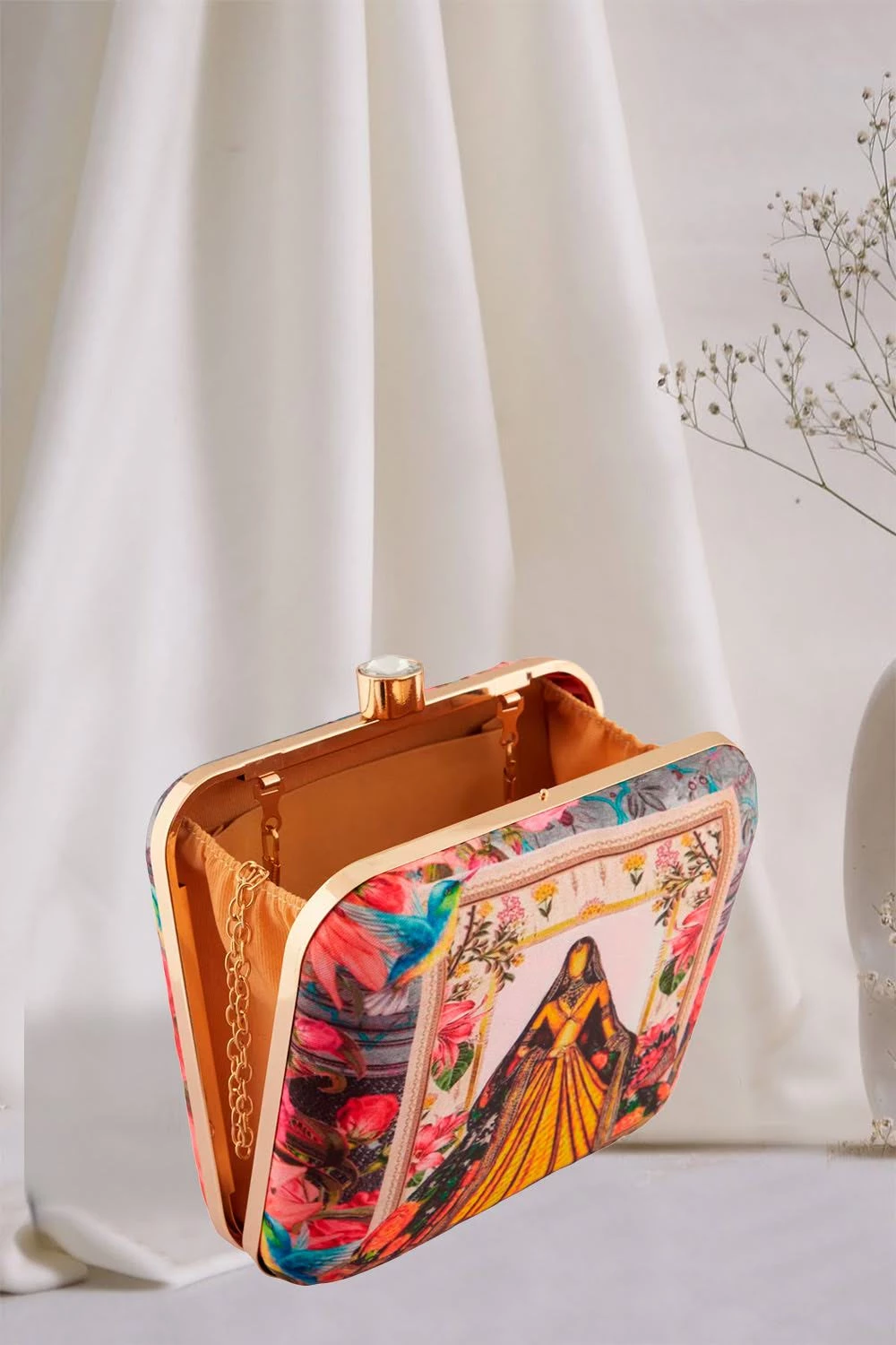 Era Collection Digital Print Handwork Clutches-SRC-50 - Image 3
