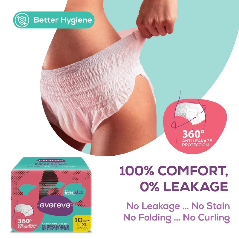 EverEve Ultra Absorbent Disposable Period Panties - Image 5