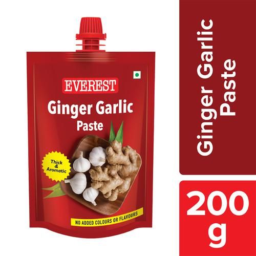 Everest Ginger Garlic Paste - No Added Colours & Flavours