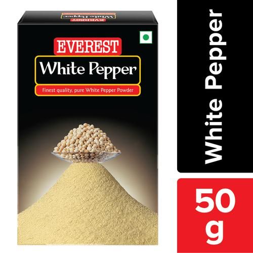 Everest White Pepper Powder Everest White Pepper Powder--50 g Carton
