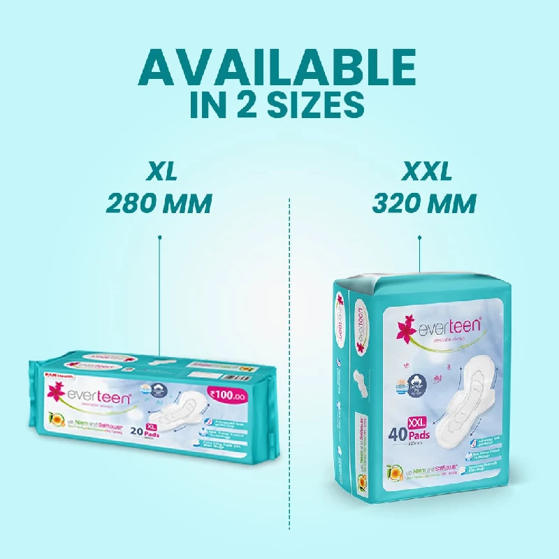 Everteen XL Dry Neem-Safflower Sanitary Pads - Image 6