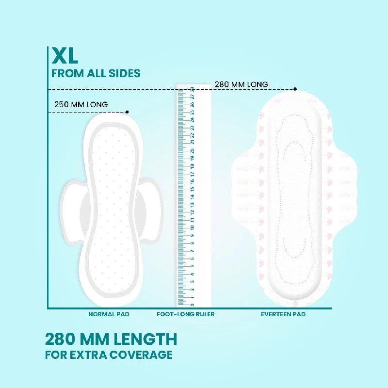 Everteen XL Dry Neem-Safflower Sanitary Pads - Image 7