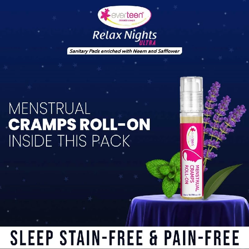 Everteen XXl Relax Nights Ultra Thin Sanitary Pads with Neem and Safflower - Image 2