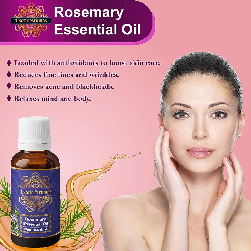 Exotic Aromas Rosemary Oil for Hair Growth (Pack of 2) - Image 4