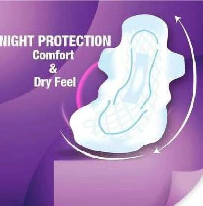 Extra Sure Jumbo XXXL Ultra Clean Soft Thin Dry Cottony Sanitary Napkin Pad With Wing - Image 4