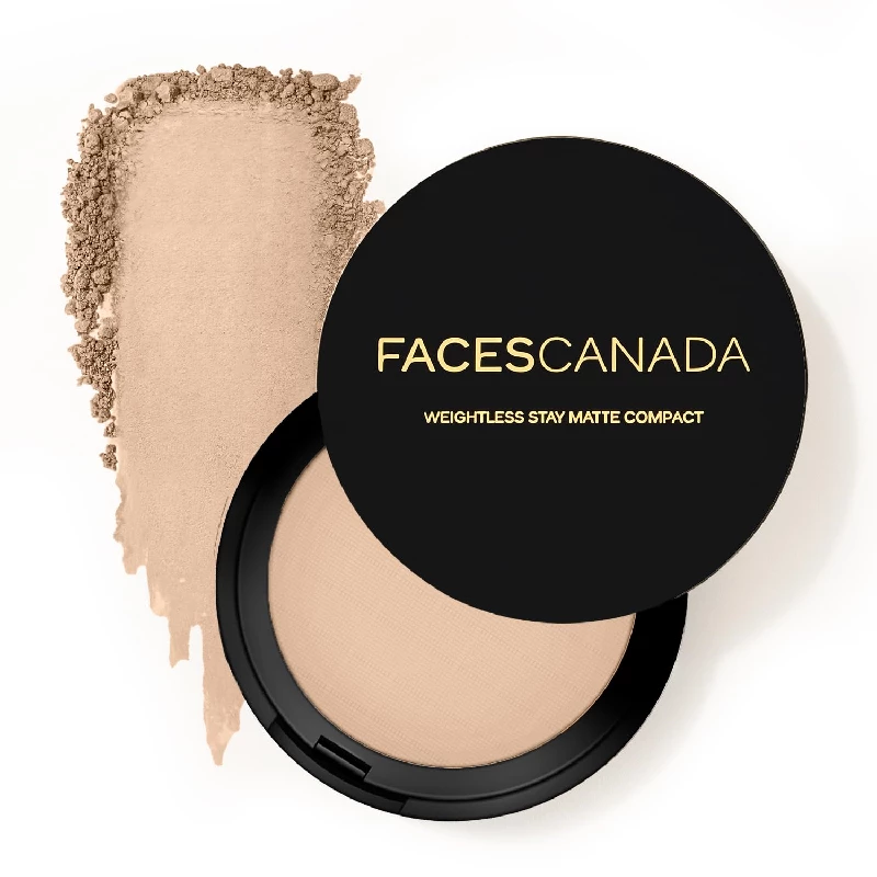 Faces Canada Weightless Stay Matte Finish Compact Powder Ivory