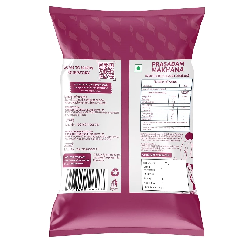Farmley Prasadam Makhana Fox Nuts - Image 6