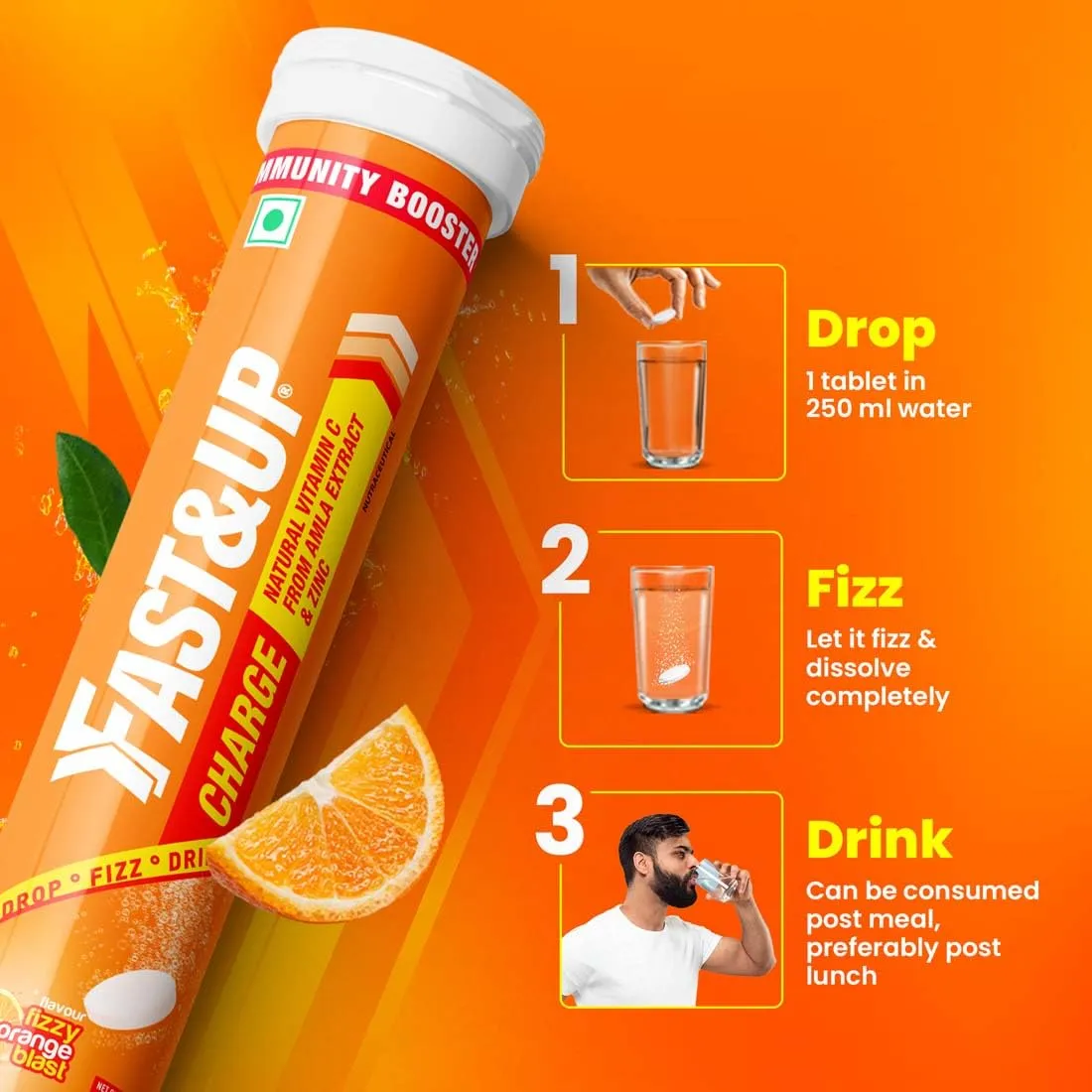 Fast&Up Charge Natural Vitamin C - Image 3