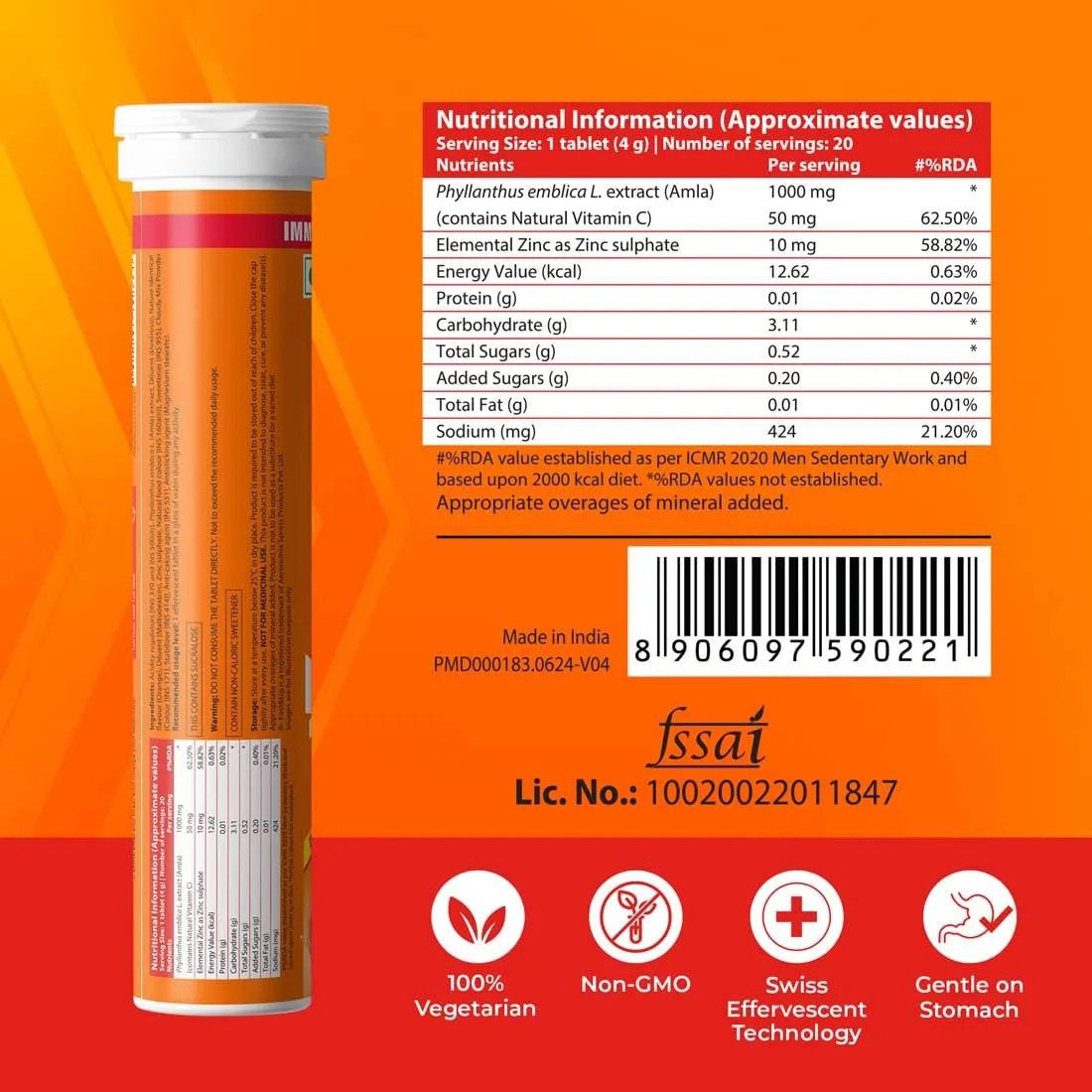 Fast&Up Charge Natural Vitamin C - Image 4