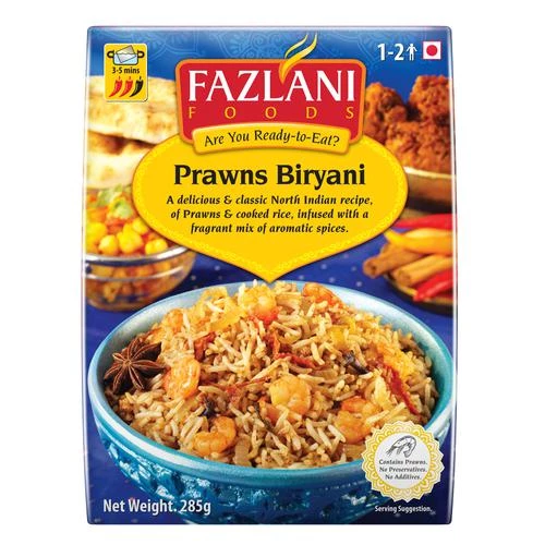 Fazlani Foods Prawns Biryani Fazlani Foods Prawns Biryani--285 g