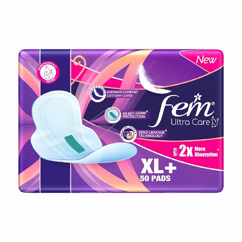 Fem Ultra Care Sanitary Pads Fem Ultra Care Sanitary Pads-Pack Size-50 Pads