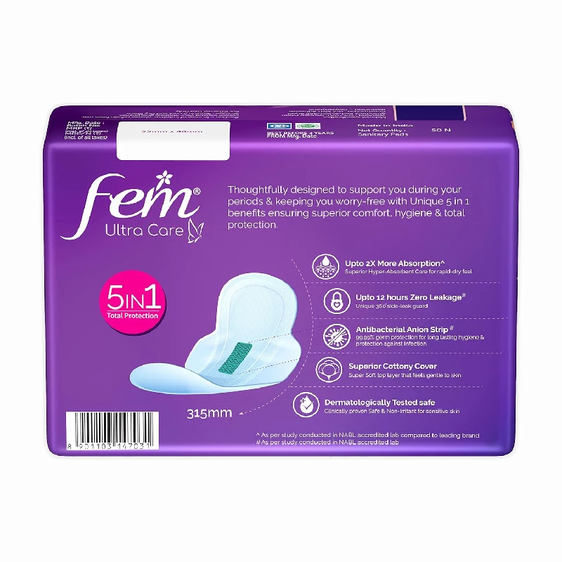 Fem Ultra Care Sanitary Pads - Image 7