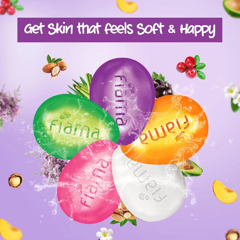 Fiama Gel Bar Celebration Pack With 5 unique Gel Bars & Skin Conditioners For Moisturized Skin - Image 5