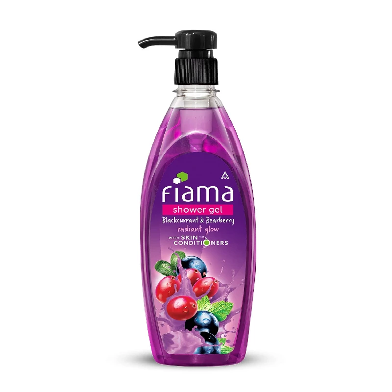 Fiama Shower Gel Blackcurrant & Bearberry Body Wash With Skin Conditioners For Radiant Glow Fiama Shower Gel Blackcurrant & Bearberry Body Wash With Skin Conditioners For Radiant Glow-Pack Size-500 ml