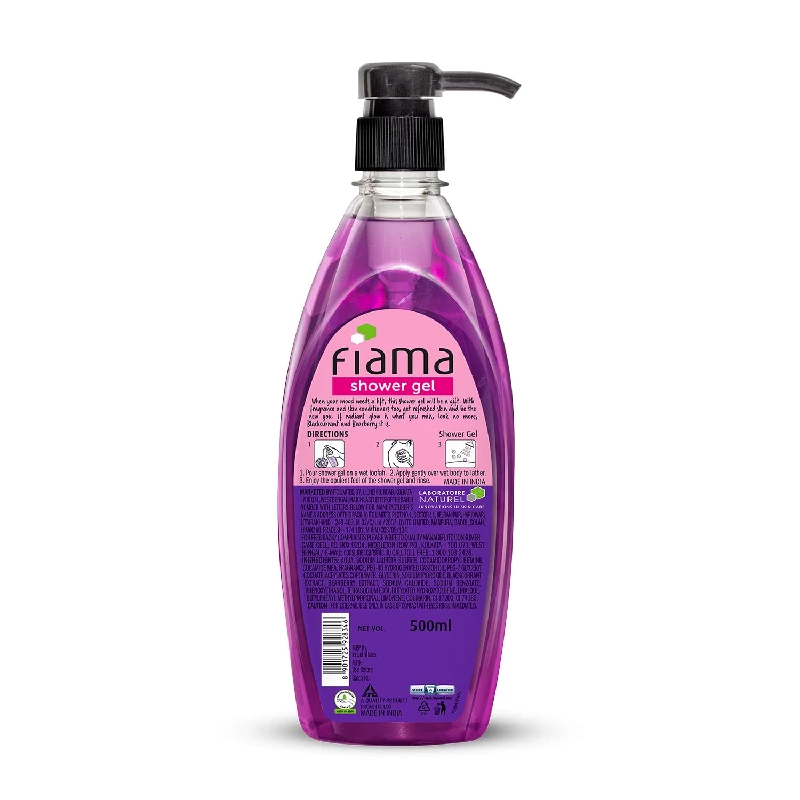 Fiama Shower Gel Blackcurrant & Bearberry Body Wash With Skin Conditioners For Radiant Glow - Image 5