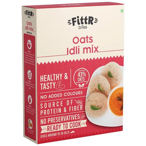 FittR Oats Idli Mix - Ready To Cook FittR Oats Idli Mix - Ready To Cook--325 g Box