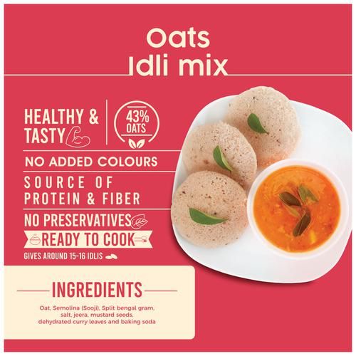 FittR Oats Idli Mix - Ready To Cook - Image 9