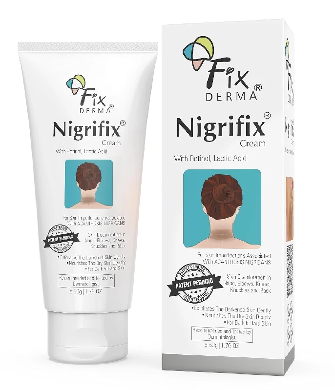 Fixderma Nigrifix Cream for Acanthosis Nigricans with Lactic Acid Fixderma Nigrifix Cream for Acanthosis Nigricans with Lactic Acid-Pack Size-50 g