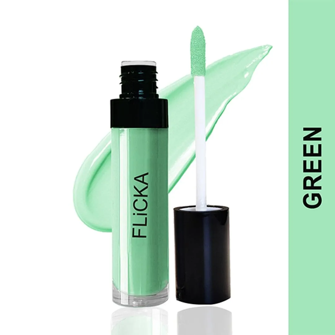 Flicka Cover Story Liquid Color Corrector Flicka Cover Story Liquid Color Corrector-Colour-02 Green