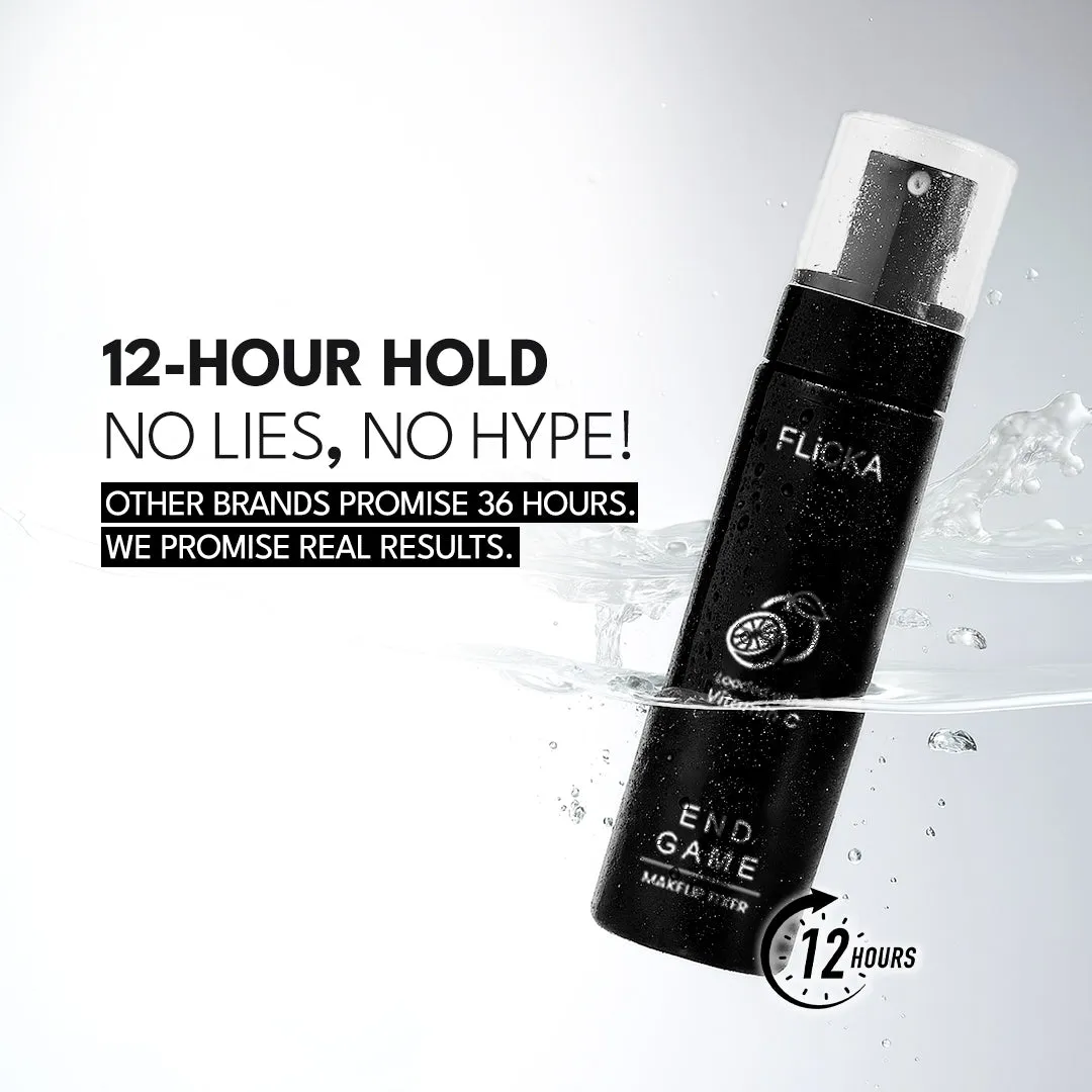Flicka End Game Makeup Fixer - The Ultimate Vitamin C-Infused - Image 6