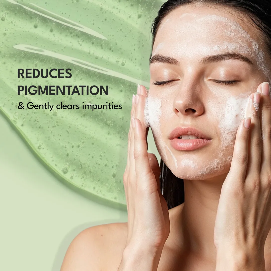Flicka Green Tea Facial Cleanser - Image 2