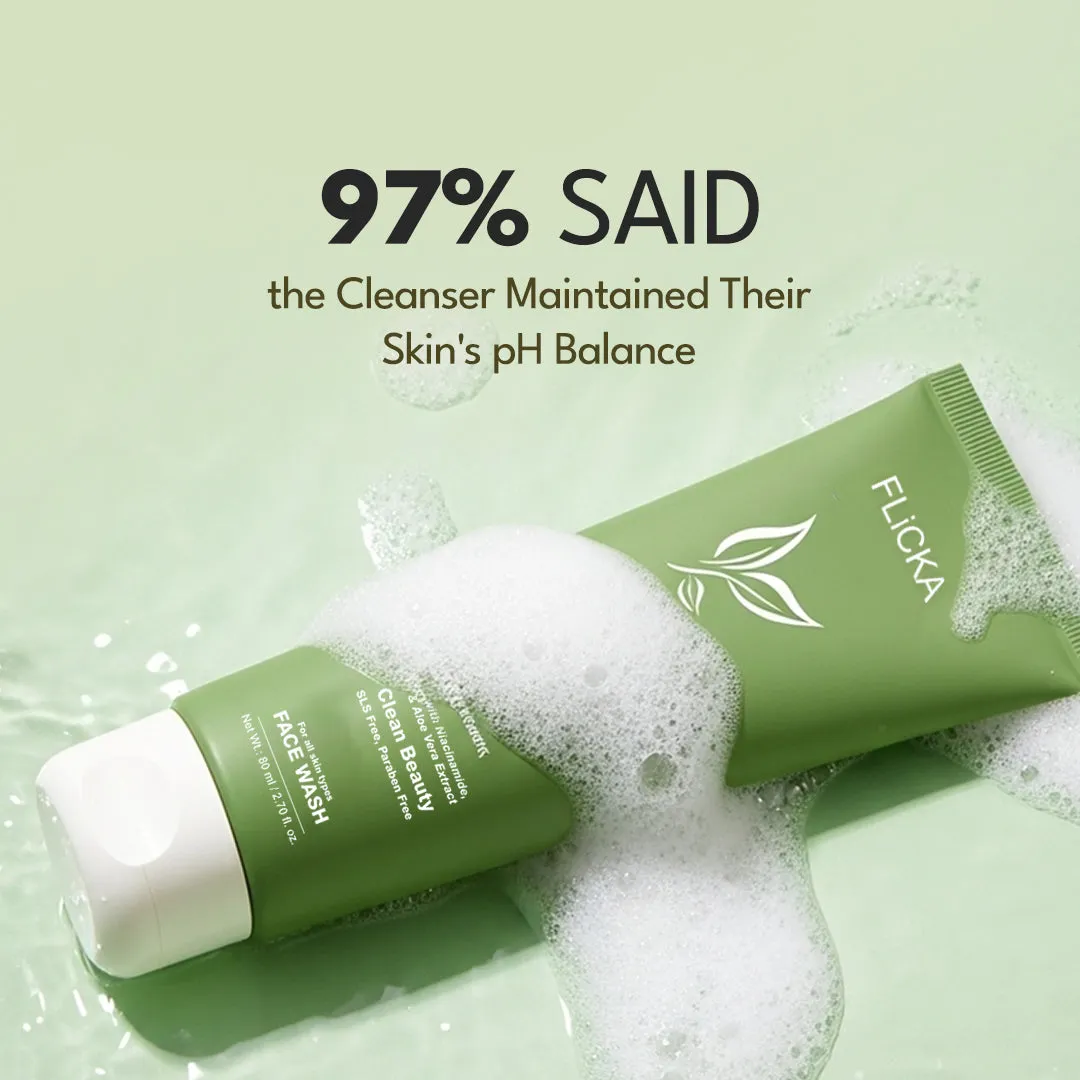 Flicka Green Tea Facial Cleanser - Image 5
