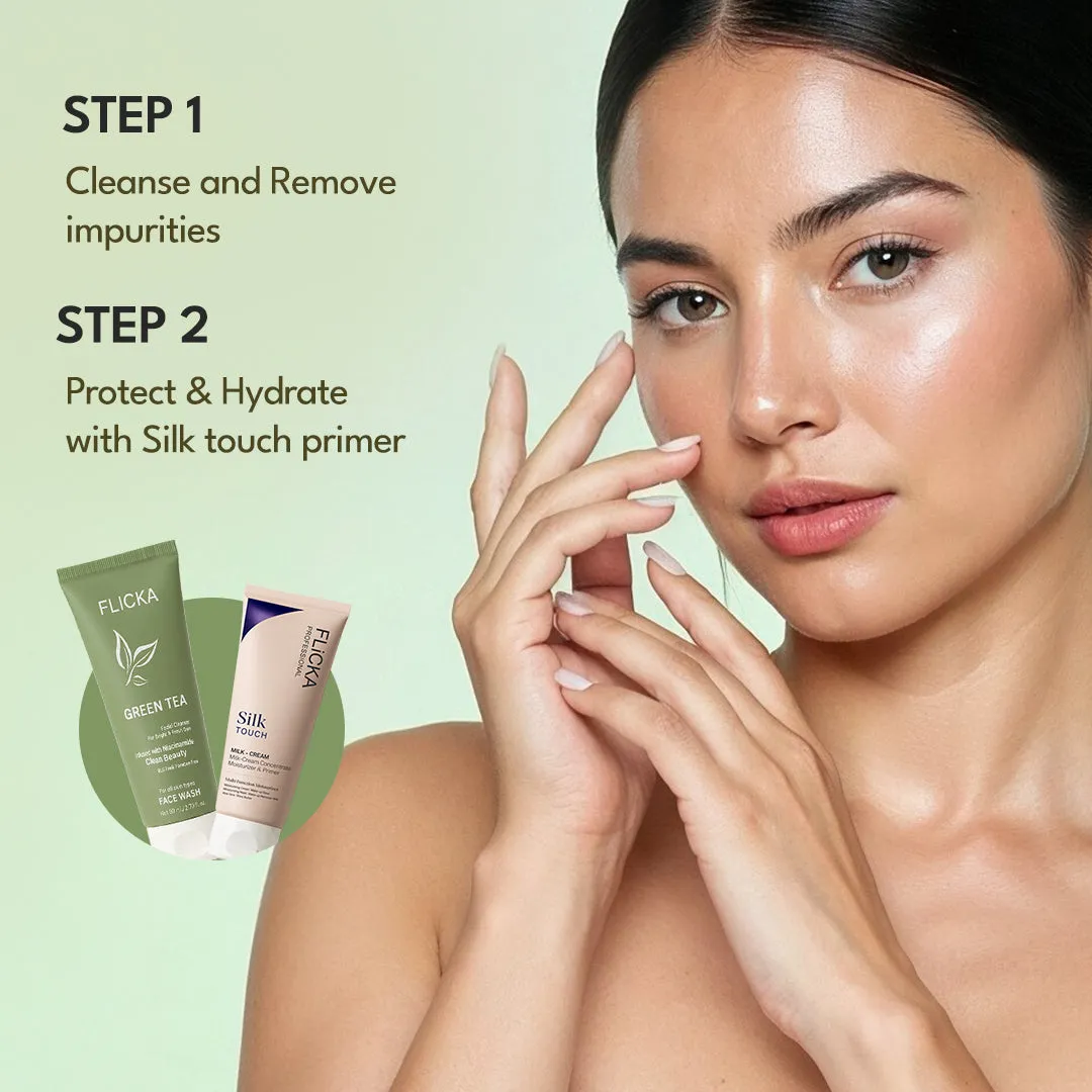 Flicka Green Tea Facial Cleanser - Image 6